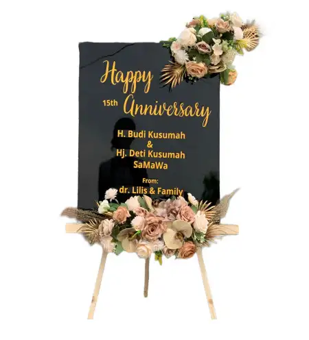 Papan Bunga Akrilik Mekakau Ilir