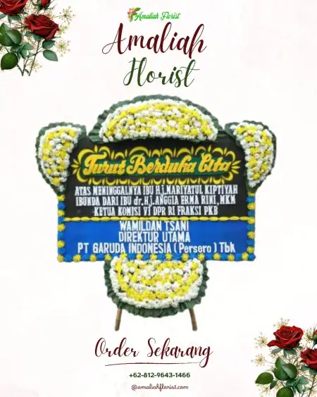 Papan Bunga Duka Mekakau Ilir